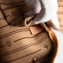 مملوكة مسبقًا Louis Vuitton Brown Monogram Neverfull MM