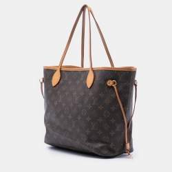 مملوكة مسبقًا Louis Vuitton Brown Monogram Neverfull MM