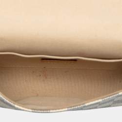 Pre Owned Louis Vuitton White Damier Azur Favorite PM