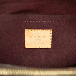 Pre Owned Louis Vuitton Brown Monogram Montaigne MM