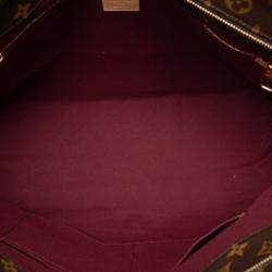 Pre Owned حقيبة يد لويس فيتون مونوجرام بني راسبايل مقاس ميديوم