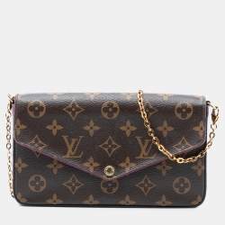 مملوكة مسبقًا Louis Vuitton Brown Monogram Pochette Felicie