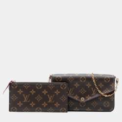 مملوكة مسبقًا Louis Vuitton Brown Monogram Pochette Felicie