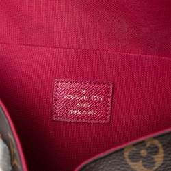 مملوكة مسبقًا Louis Vuitton Brown Monogram Pochette Felicie