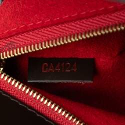 Pre Owned Louis Vuitton Brown Damier Ebene Rivoli MM