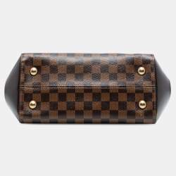 Pre Owned Louis Vuitton Brown Damier Ebene Rivoli MM