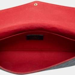 مملوكة مسبقًا حقيبة فيليسي لوي فويتون إمبريانت مونوغرام زرقاء