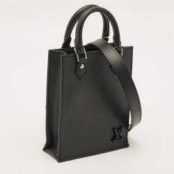 مملوكة مسبقًا Louis Vuitton Sac Plat Petit Black Epi Leather Tote
