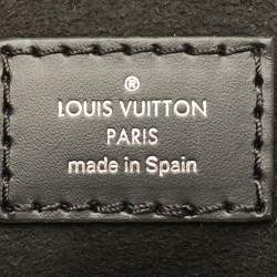 مملوكة مسبقًا Louis Vuitton Sac Plat Petit Black Epi Leather Tote