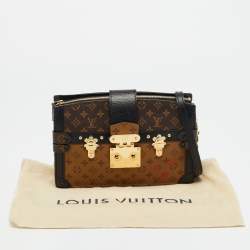Pre Owned Louis Vuitton Trunk Monogram Reverse Canvas Clutch