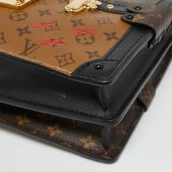 Pre Owned Louis Vuitton Trunk Monogram Reverse Canvas Clutch