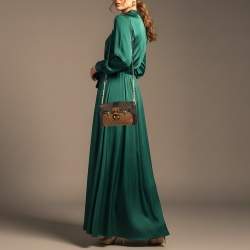 Pre Owned Louis Vuitton Trunk Monogram Reverse Canvas Clutch