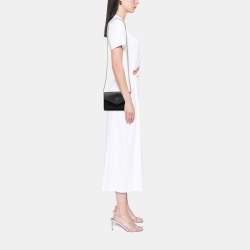 Pre Owned محفظة سلسلة مايلوكم أسود لويس فيتون