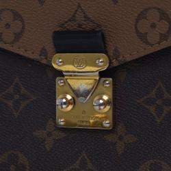 Pre Owned حقيبة كروس بودي لوي فيتون مونوغرام ريفيرس بوشت ميتيس قماش مطلي بني