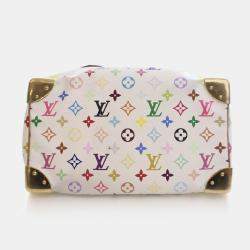 Pre Owned Louis Vuitton Speedy 30 Multicolor Monogram Canvas Top Handle Bag