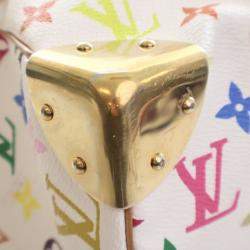 Pre Owned Louis Vuitton Speedy 30 Multicolor Monogram Canvas Top Handle Bag