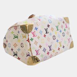 Pre Owned Louis Vuitton Speedy 30 Multicolor Monogram Canvas Top Handle Bag