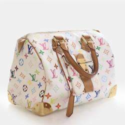 Pre Owned Louis Vuitton Speedy 30 Multicolor Monogram Canvas Top Handle Bag