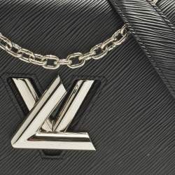 Pre Owned Louis Vuitton Twist MM Black Epi Leather Shoulder Bag