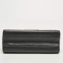 Pre Owned Louis Vuitton Twist MM Black Epi Leather Shoulder Bag