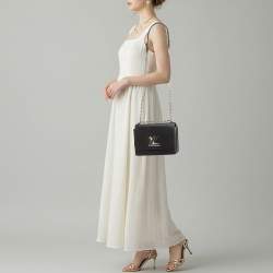 Pre Owned Louis Vuitton Twist MM Black Epi Leather Shoulder Bag