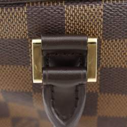 Pre Owned Louis Vuitton Brown Damier Ebene Brera