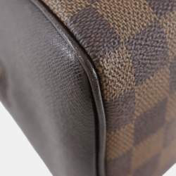 Pre Owned Louis Vuitton Brown Damier Ebene Brera