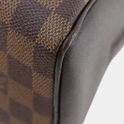 Pre Owned Louis Vuitton Brown Damier Ebene Brera
