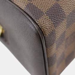 Pre Owned Louis Vuitton Brown Damier Ebene Brera