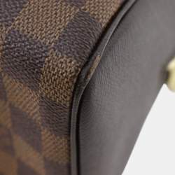 Pre Owned Louis Vuitton Brown Damier Ebene Brera