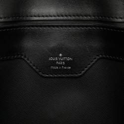 Pre Owned Louis Vuitton Black Monogram Eclipse Grand Sac Tote