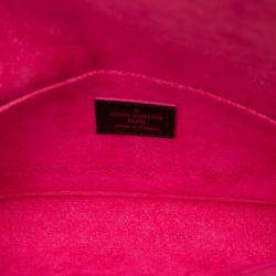 Pre Owned Louis Vuitton Black Epi Pochette Felicie