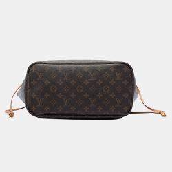 مملوكة مسبقًا حقيبة لوي فيتون نيفرفول مونوغرام بني ميديوم