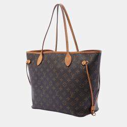 مملوكة مسبقًا حقيبة لوي فيتون نيفرفول مونوغرام بني ميديوم