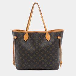 مملوكة مسبقًا Louis Vuitton Brown Monogram Neverfull MM