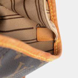 مملوكة مسبقًا Louis Vuitton Brown Monogram Neverfull MM