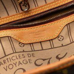 مملوكة مسبقًا Louis Vuitton Brown Monogram Neverfull MM