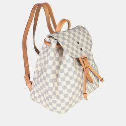 Pre Owned حقيبة لوي فيتون دامييه أزور قماش سبرون متوسطة