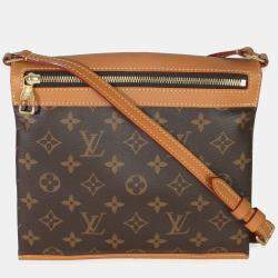 Pre Owned Louis Vuitton Monogram Canvas Legacy Saumur Messenger PM