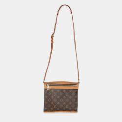 Pre Owned Louis Vuitton Monogram Canvas Legacy Saumur Messenger PM