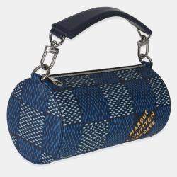 Pre Owned Louis Vuitton Damier Heritage Canvas Soft Polochon PM