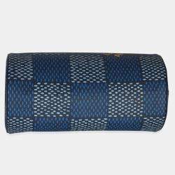 Pre Owned Louis Vuitton Damier Heritage Canvas Soft Polochon PM