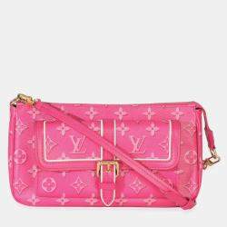 Pre Owned Louis Vuitton Fuchsia Monogram Canvas Fall For You Maxi Multi-Pochette Accessoir