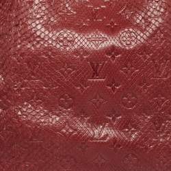 مملوكة مسبقًا Louis Vuitton Artsy MM Red Monogram Python Bag
