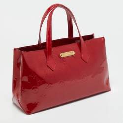 مملوكة مسبقًا Louis Vuitton Wilshire PM Pomme D’amour Monogram Vernis Bag