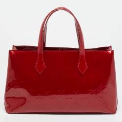 مملوكة مسبقًا Louis Vuitton Wilshire PM Pomme D’amour Monogram Vernis Bag