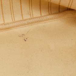 Pre Owned Louis Vuitton Neverfull MM Damier Azur Canvas Bag