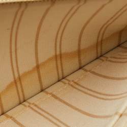 Pre Owned Louis Vuitton Neverfull MM Damier Azur Canvas Bag