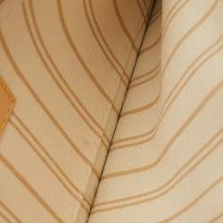 Pre Owned Louis Vuitton Neverfull MM Damier Azur Canvas Bag