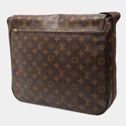 Pre Owned Louis Vuitton Brown Monogram Beaubourg Messenger MM